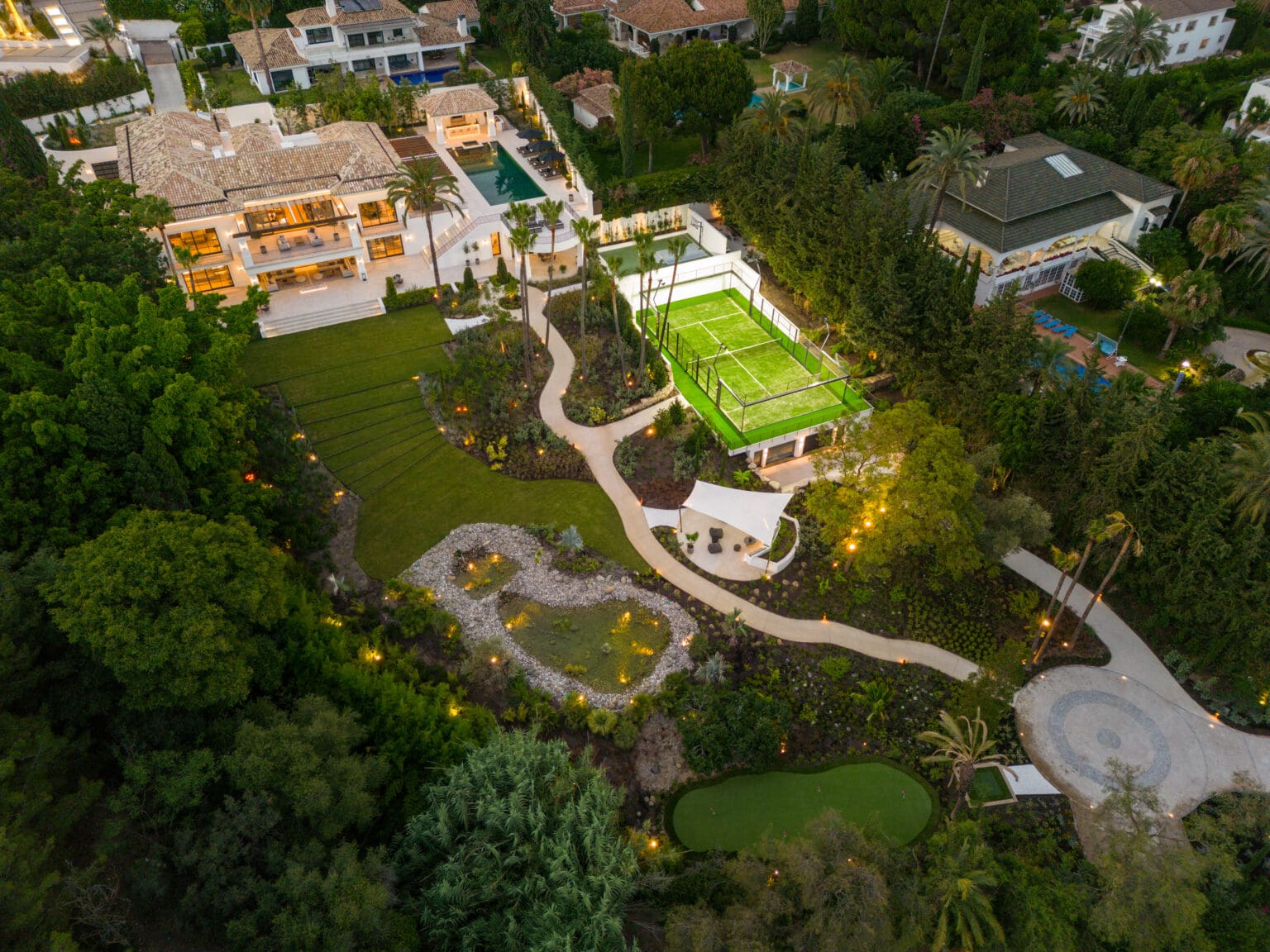Serene Luxury: Villa Las Fuentes – Contemporary Elegance In Nagüeles, Marbella Golden Mile.